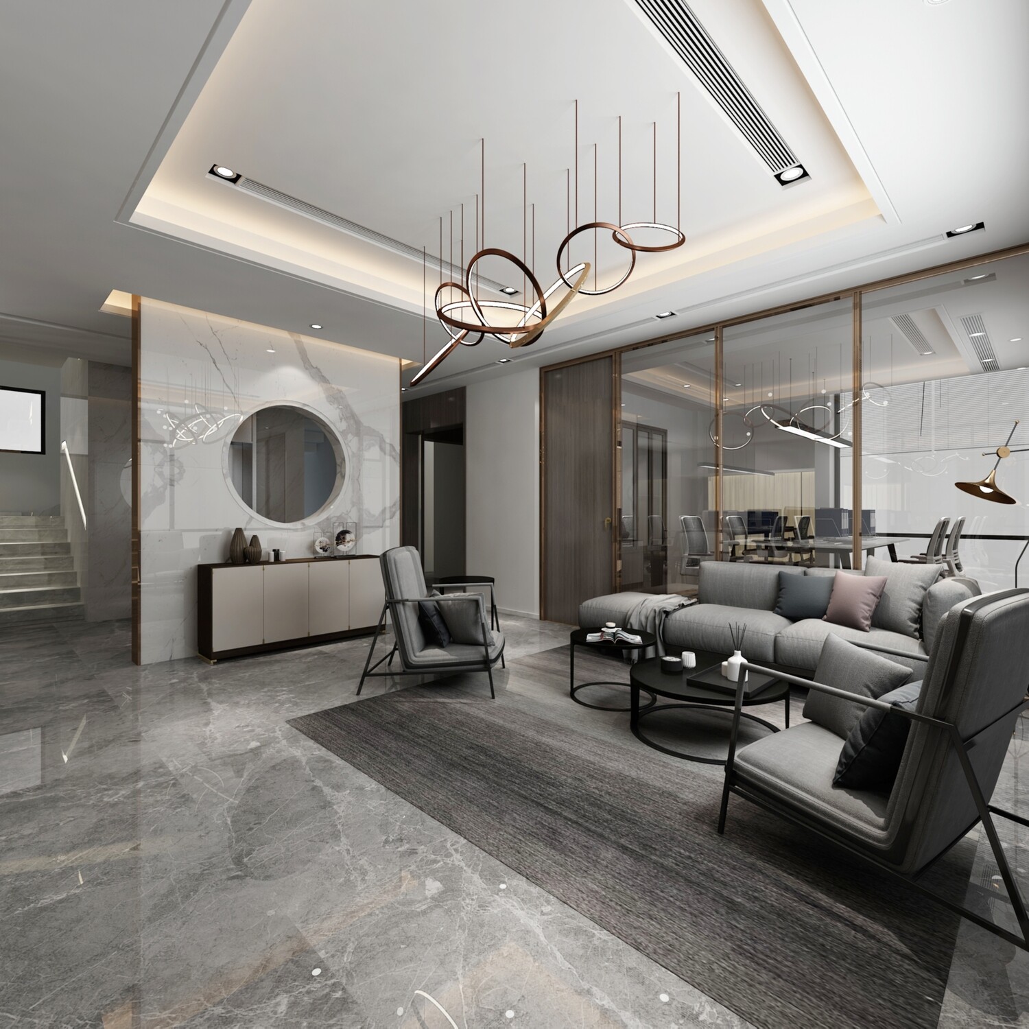 28 Office Design 3d Models Vol.08