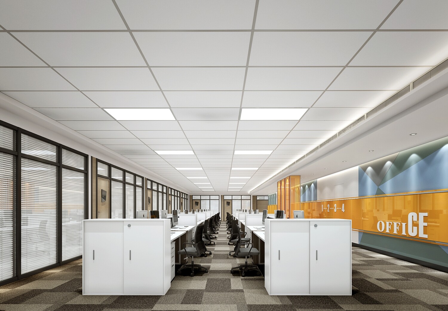 28 Office Design 3d Models Vol.08