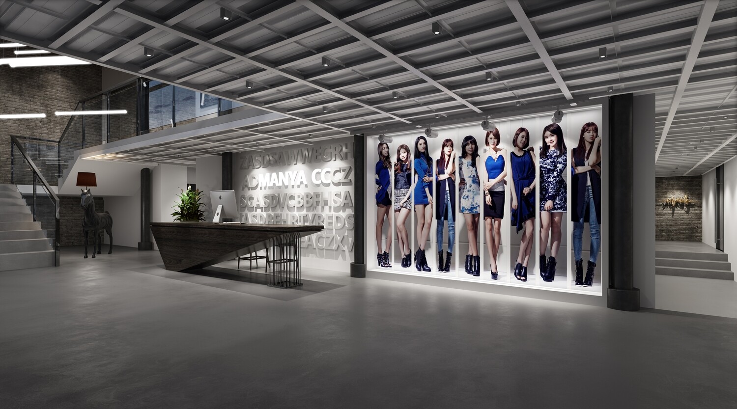 28 Office Design 3d Models Vol.08