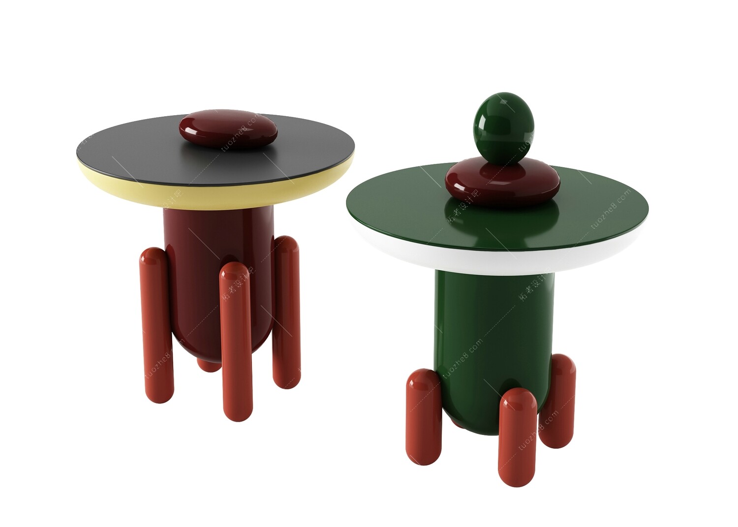 70 Side Table 3d Models Vol01-Vray