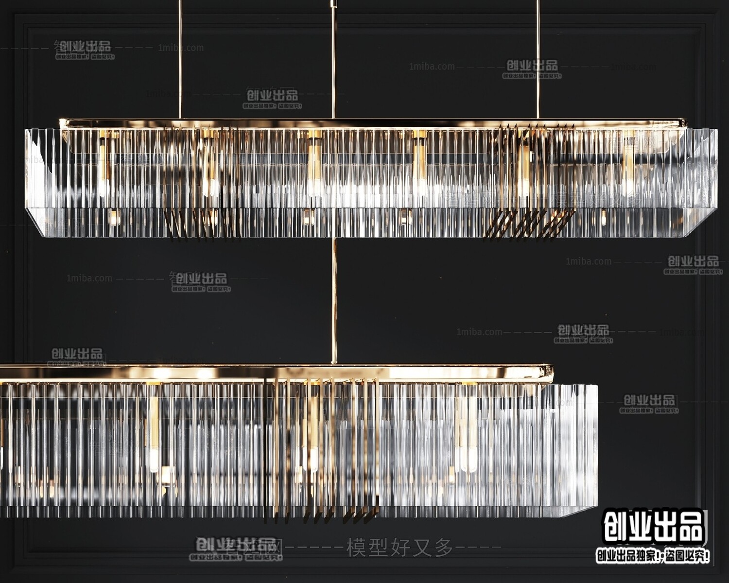 41 Celling lamp 3d models Vol.06