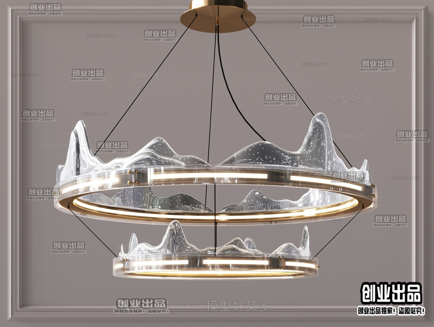 41 Celling lamp 3d models Vol.06