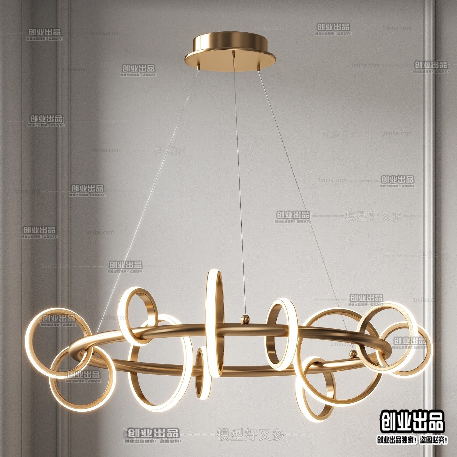 41 Celling lamp 3d models Vol.06