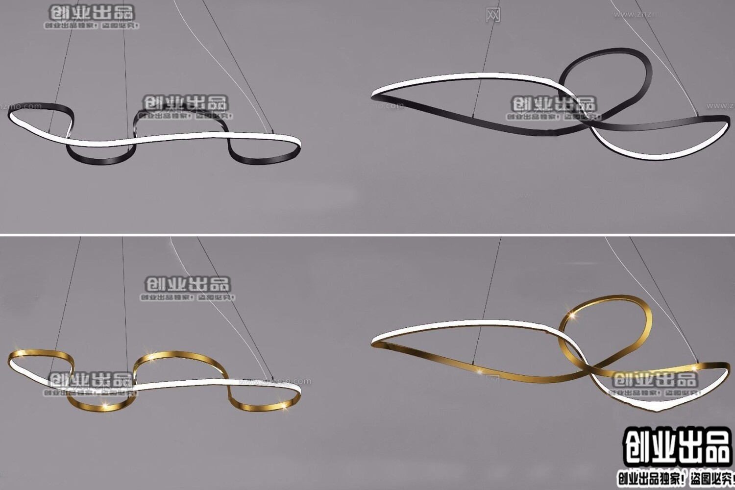 41 Celling lamp 3d models Vol.06