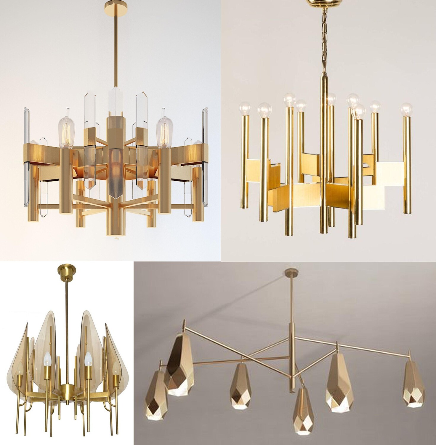 41 Celling lamp 3d models Vol.06