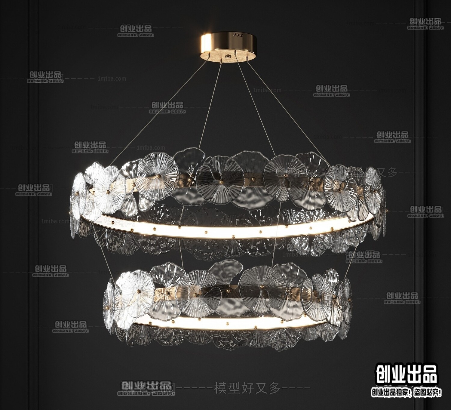 41 Celling lamp 3d models Vol.06