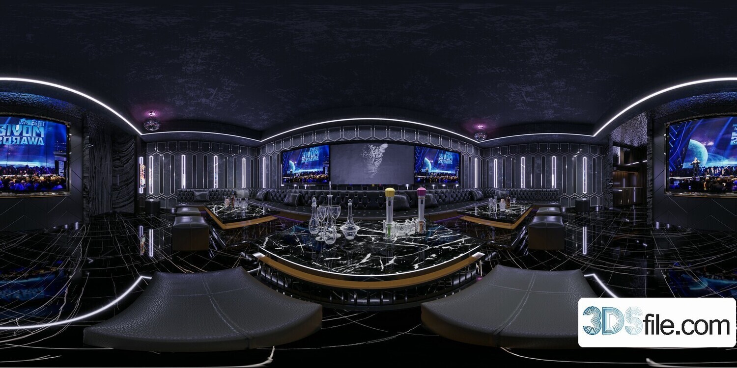 18 Entertainment Room 3d Models Vol.01-Co.ro.na
