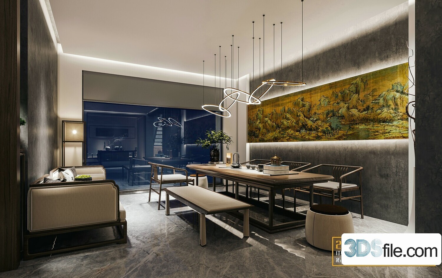 18 Entertainment Room 3d Models Vol.01-Co.ro.na