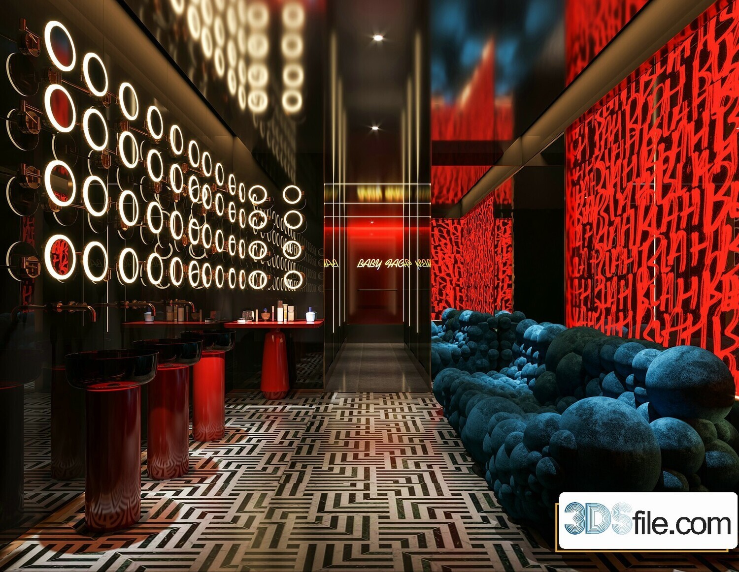 18 Entertainment Room 3d Models Vol.01-Co.ro.na