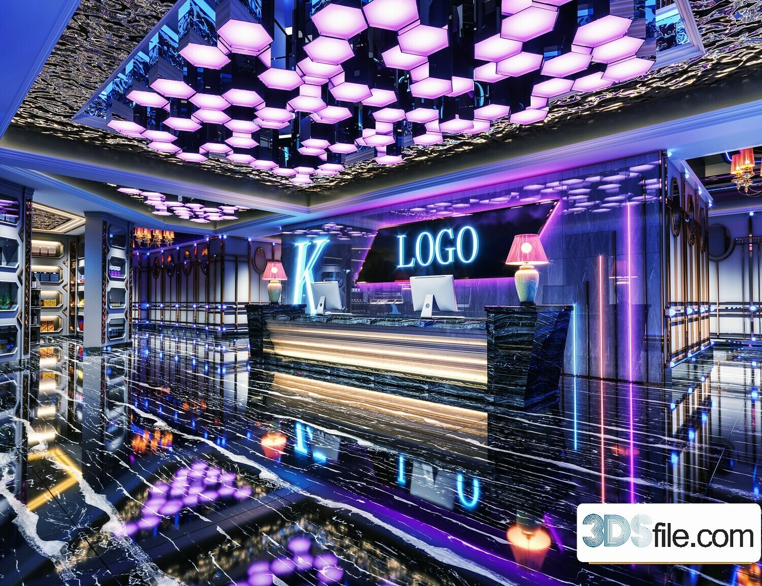 18 Entertainment Room 3d Models Vol.01-Co.ro.na