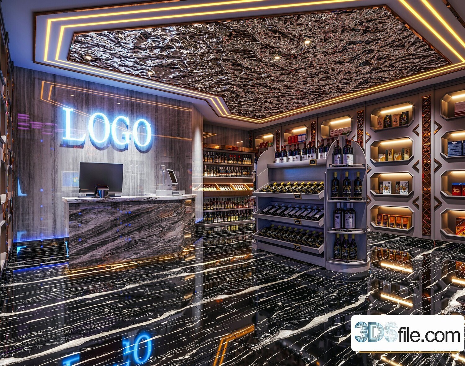 18 Entertainment Room 3d Models Vol.01-Co.ro.na