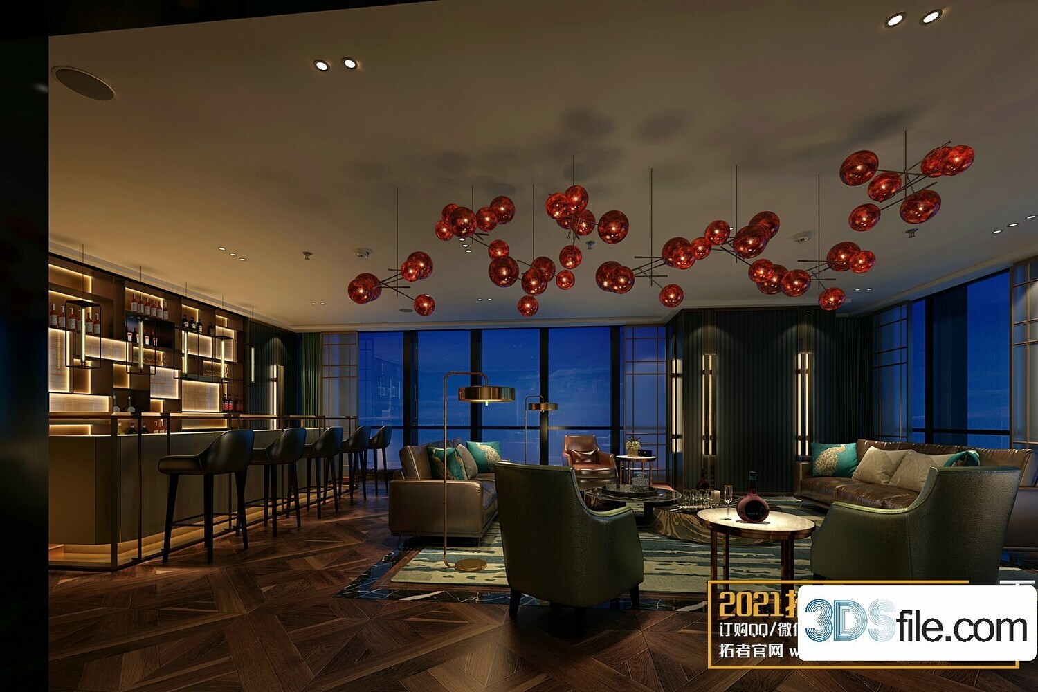 18 Entertainment Room 3d Models Vol.01-Co.ro.na