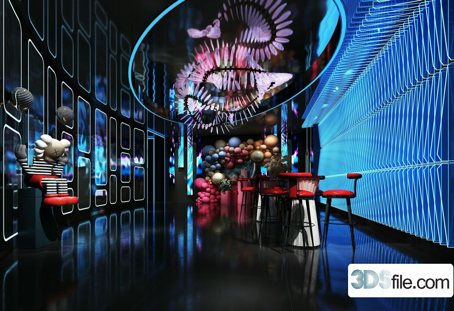 18 Entertainment Room 3d Models Vol.01-Co.ro.na