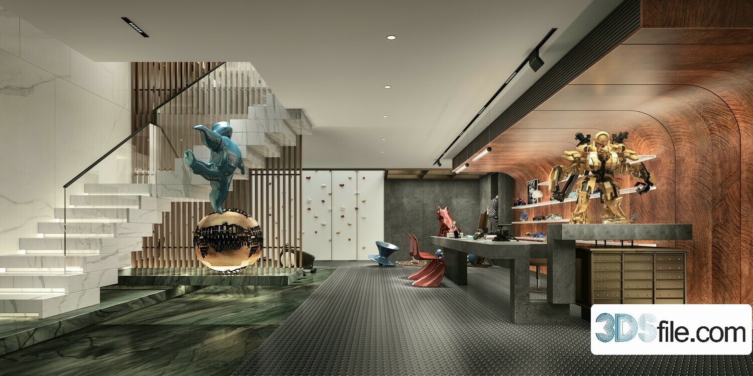 18 Entertainment Room 3d Models Vol.01-Co.ro.na