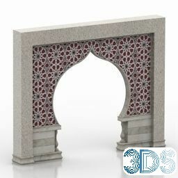 153 Arabic Style 3d Models - Vray