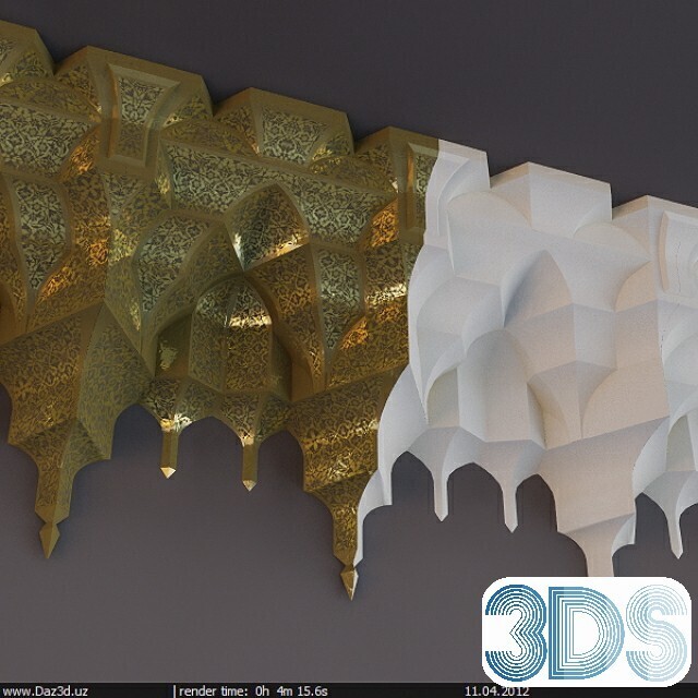 153 Arabic Style 3d Models - Vray