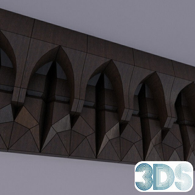 153 Arabic Style 3d Models - Vray