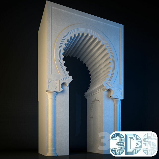 153 Arabic Style 3d Models - Vray