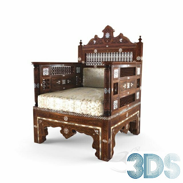 153 Arabic Style 3d Models - Vray