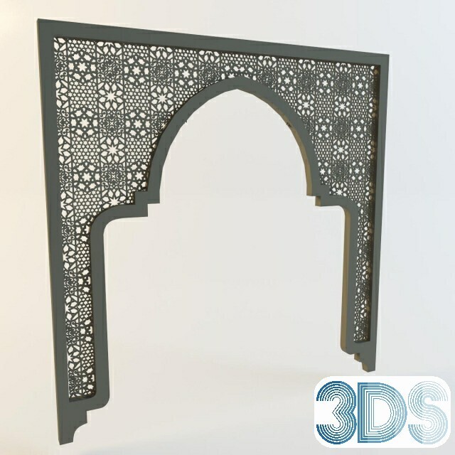 153 Arabic Style 3d Models - Vray