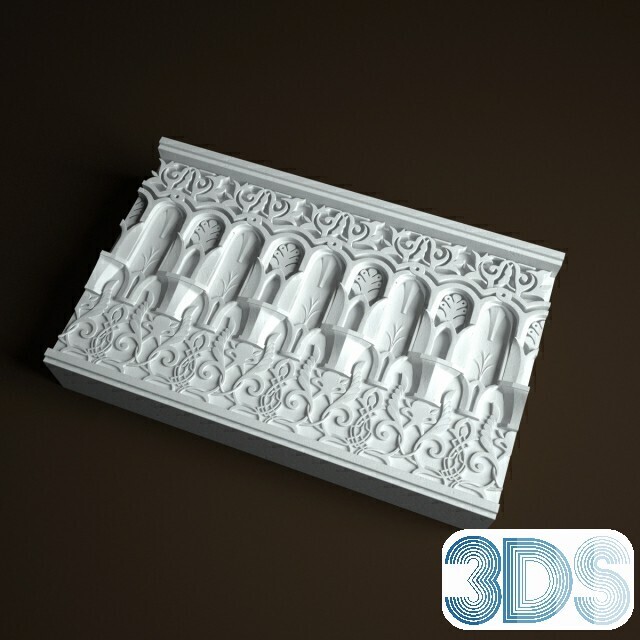 153 Arabic Style 3d Models - Vray