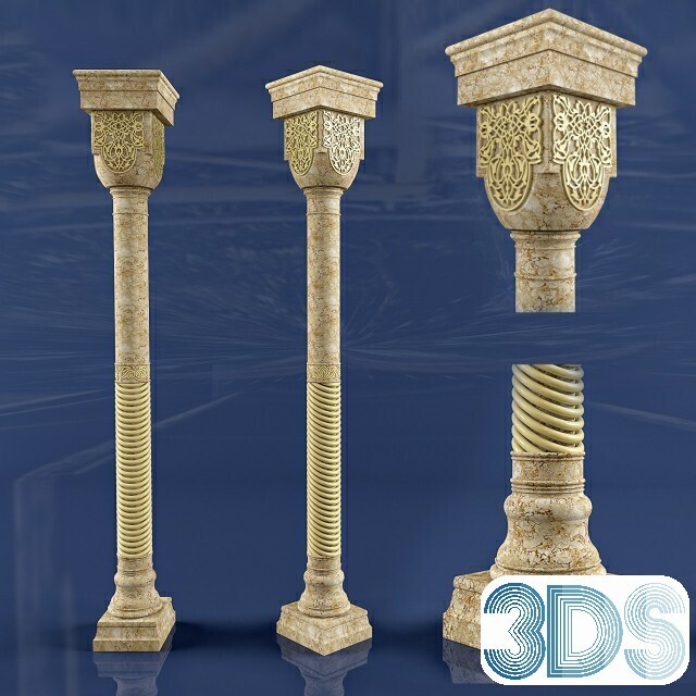 153 Arabic Style 3d Models - Vray