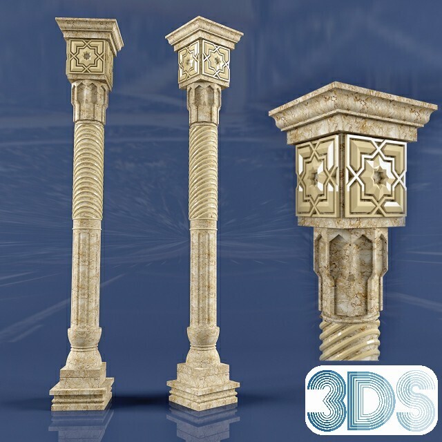 153 Arabic Style 3d Models - Vray