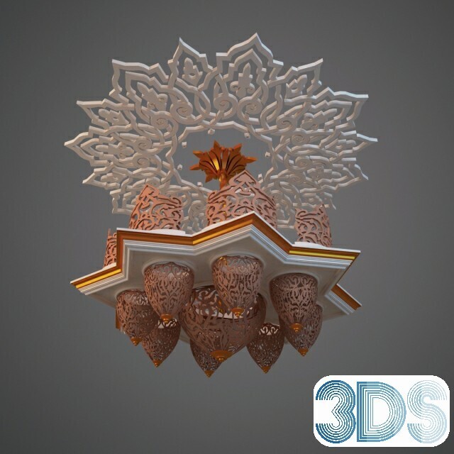 153 Arabic Style 3d Models - Vray