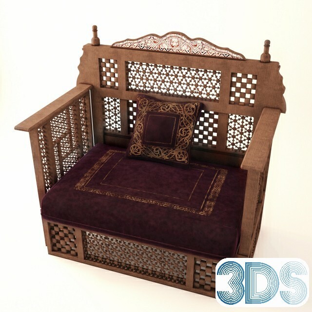 153 Arabic Style 3d Models - Vray