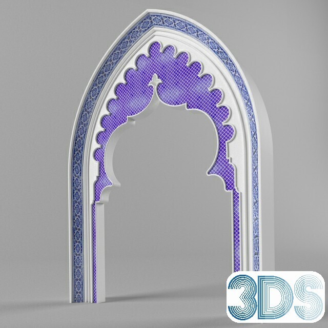 153 Arabic Style 3d Models - Vray