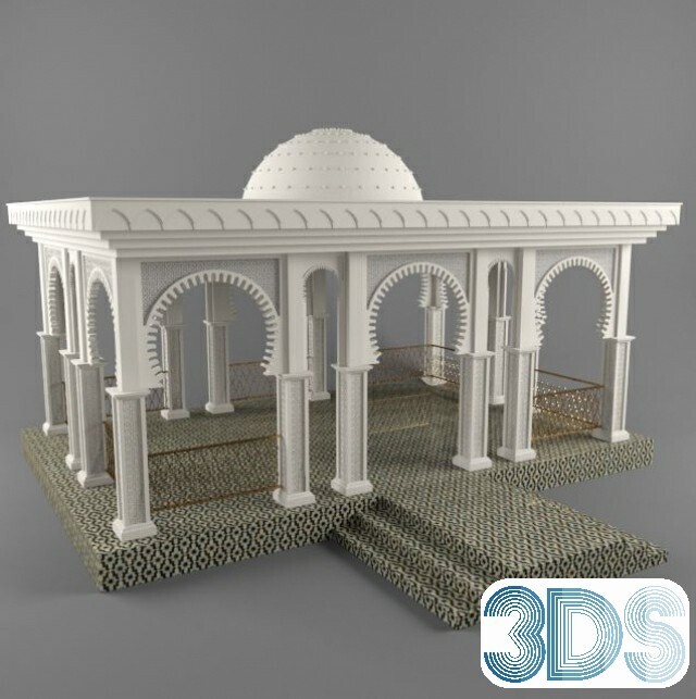 153 Arabic Style 3d Models - Vray