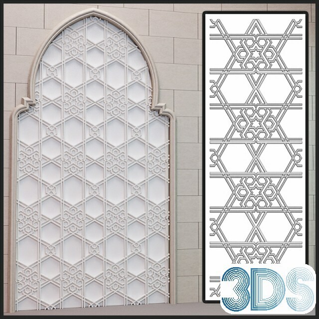 153 Arabic Style 3d Models - Vray