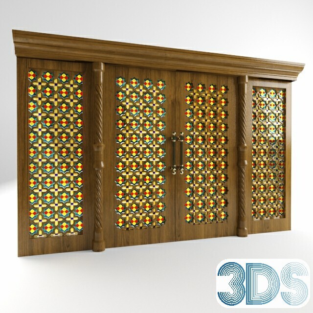 153 Arabic Style 3d Models - Vray