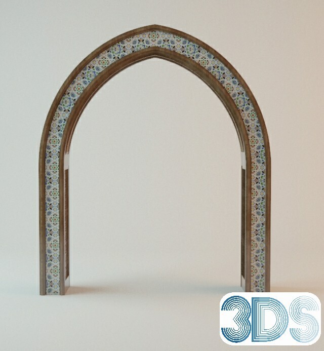 153 Arabic Style 3d Models - Vray