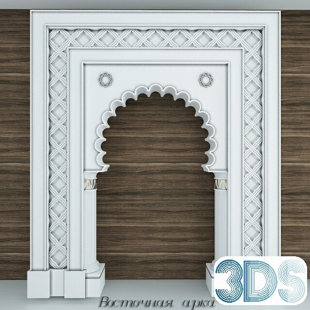 153 Arabic Style 3d Models - Vray