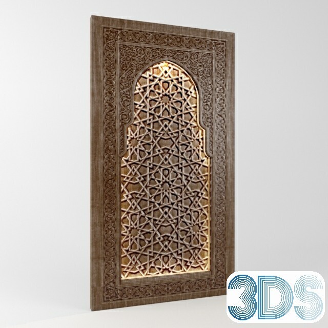 153 Arabic Style 3d Models - Vray