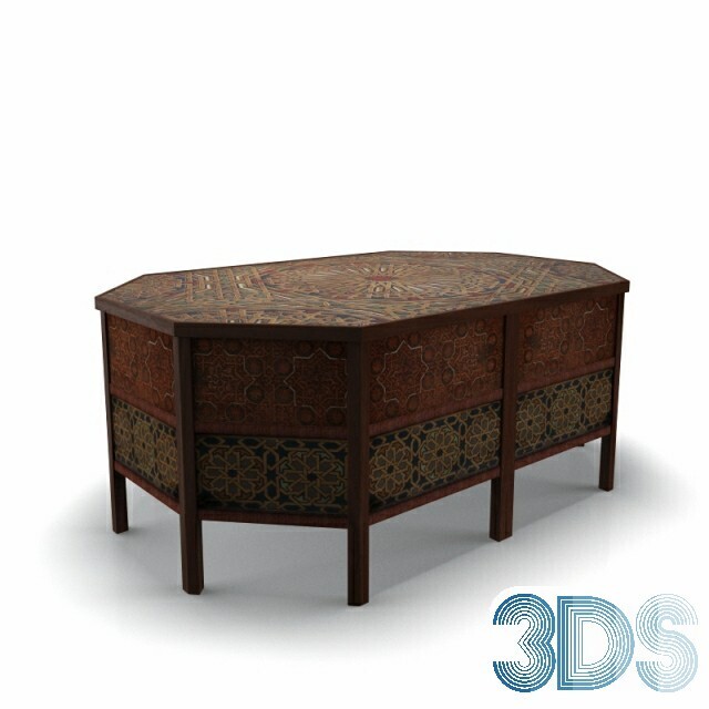 153 Arabic Style 3d Models - Vray