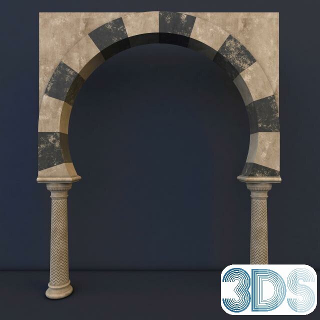 153 Arabic Style 3d Models - Vray
