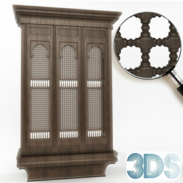 153 Arabic Style 3d Models - Vray