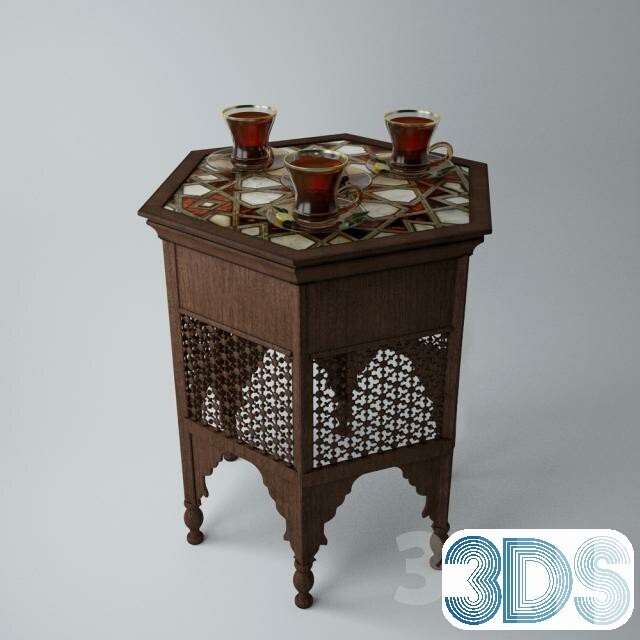 153 Arabic Style 3d Models - Vray