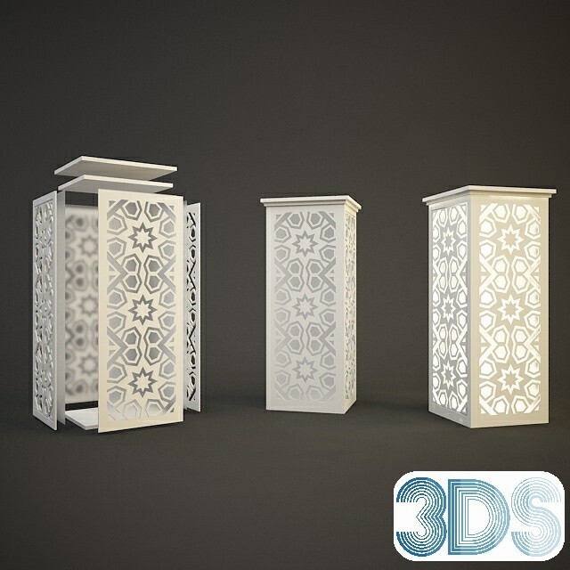 153 Arabic Style 3d Models - Vray