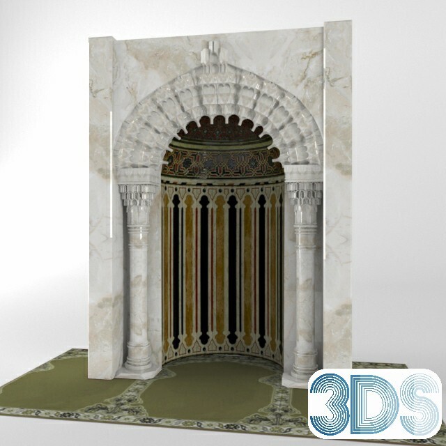 153 Arabic Style 3d Models - Vray