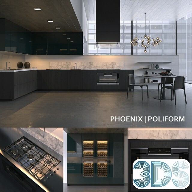 47 Kitchen Equipment 3d Models Vol.01