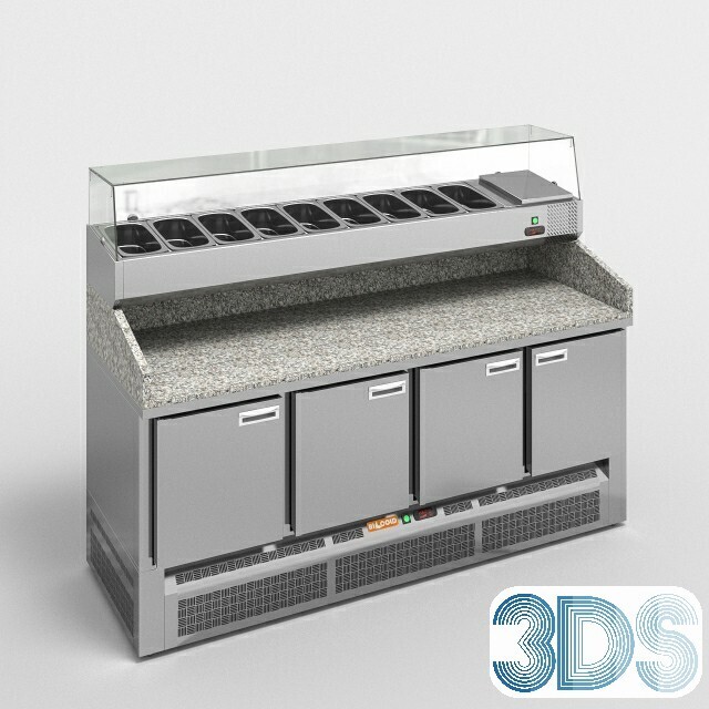 47 Kitchen Equipment 3d Models Vol.01