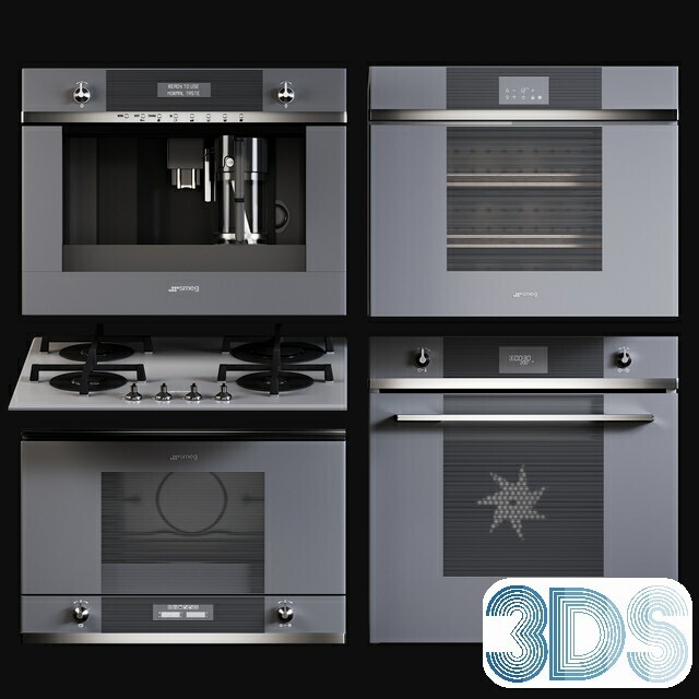 47 Kitchen Equipment 3d Models Vol.01