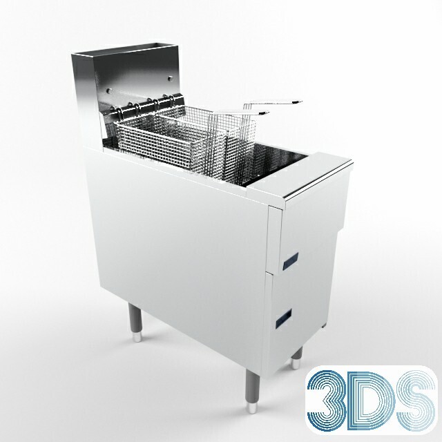 47 Kitchen Equipment 3d Models Vol.01