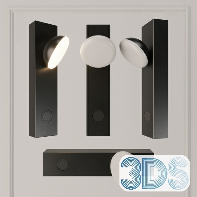 68 Wall Lamp 3d Models Vol.03