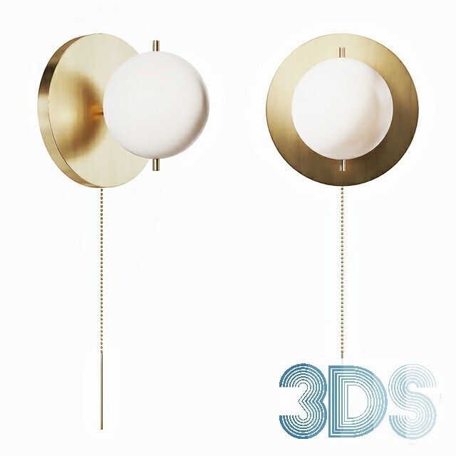 68 Wall Lamp 3d Models Vol.03