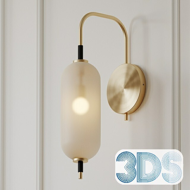 68 Wall Lamp 3d Models Vol.03