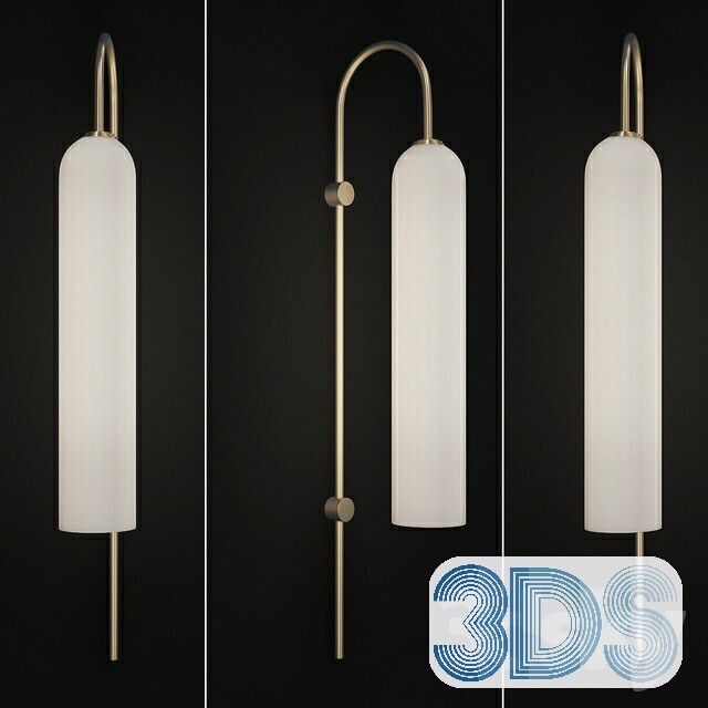 68 Wall Lamp 3d Models Vol.03